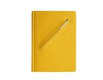 Ежедневник с карманом по диагонали и эластичным расширителем для ручки